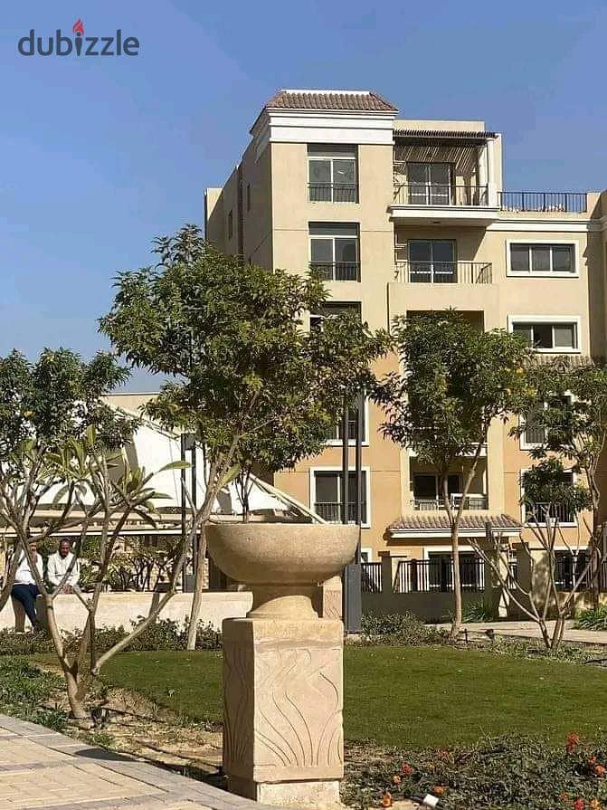 Apartment for sale with roof in installments in a very special location on the landscape in Mostaqbal City, Compound (Saray), Emdad, Fifth Settlement 0