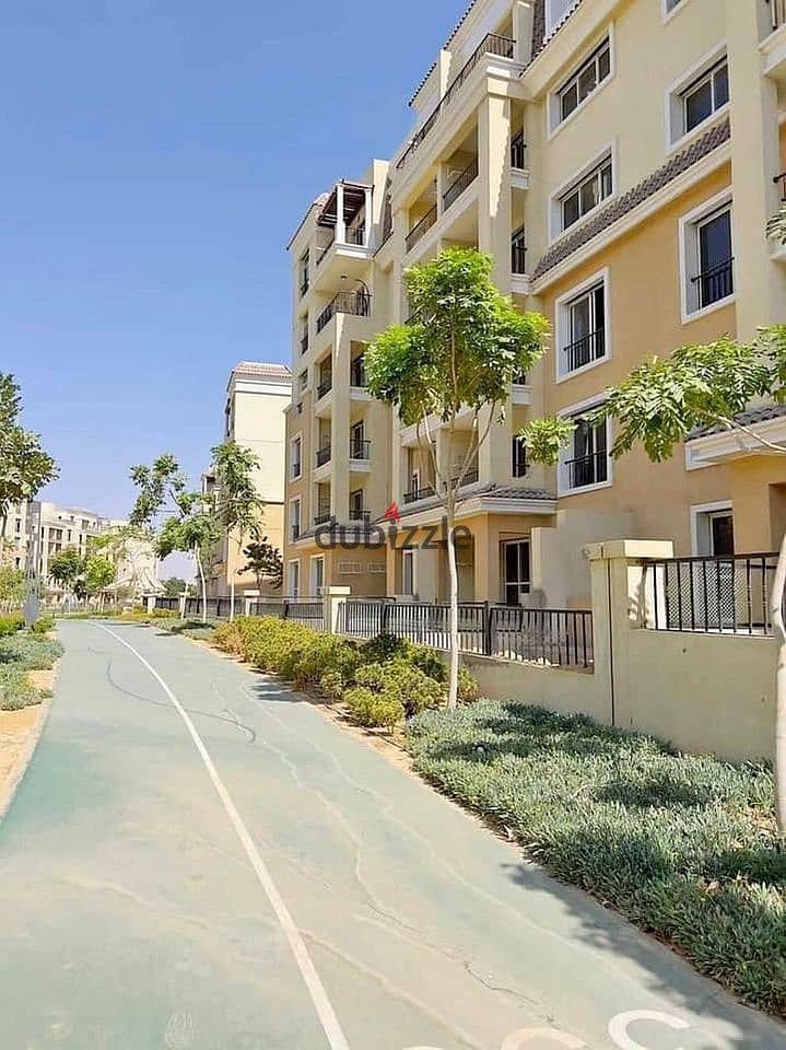 Apartment for sale with roof in installments in a very special location on the landscape in Mostaqbal City, Compound (Saray), Emdad, Fifth Settlement 8