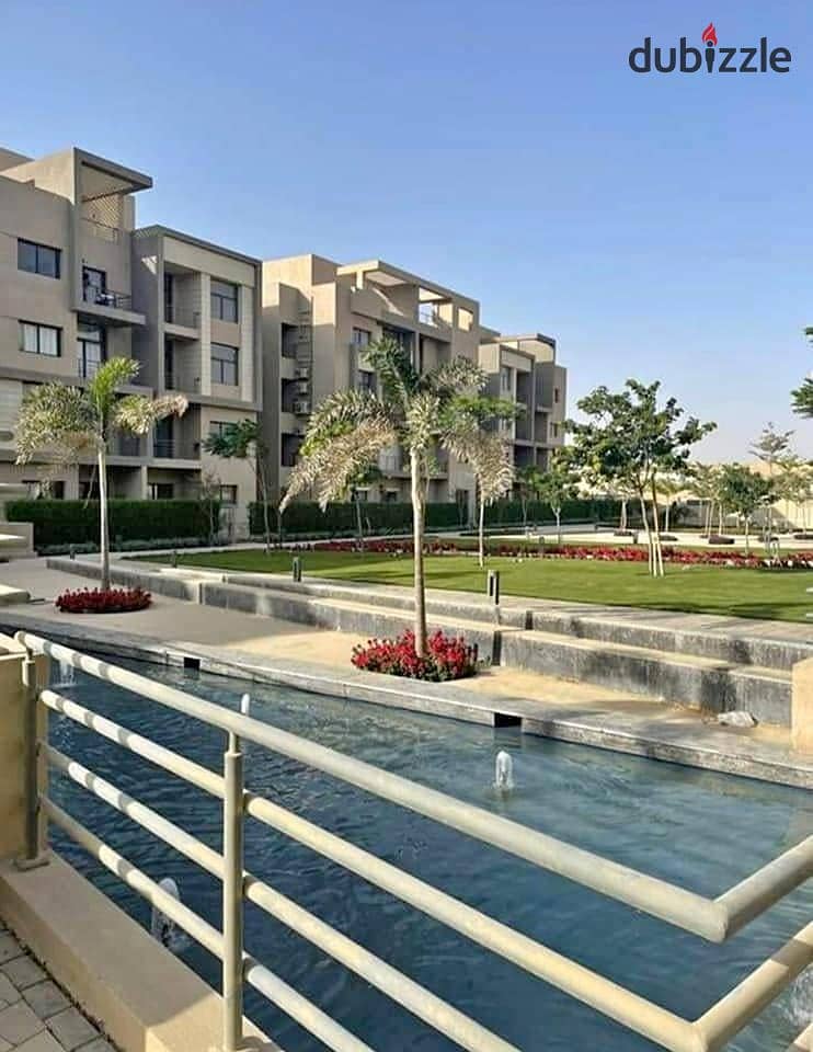 apartment for sale with garden ready to move and finished in fifth square from almarasem development 6