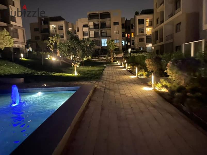 apartment for sale with garden ready to move and finished in fifth square from almarasem development 7