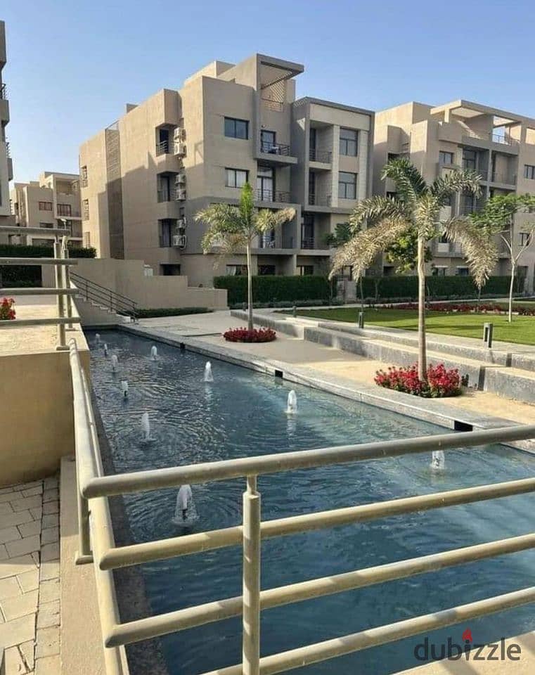 apartment for sale with garden ready to move and finished in fifth square from almarasem development 9