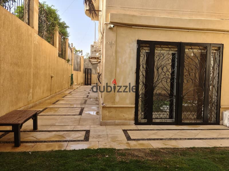 Furnished ground floor apartment with garden in Banafseg 5 7