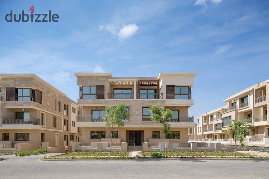 With a 5% Down Payment [ Villa 155 sqm] + Garden in front of the airport along Heliopolis Extension in Taj City, available for the longes 4