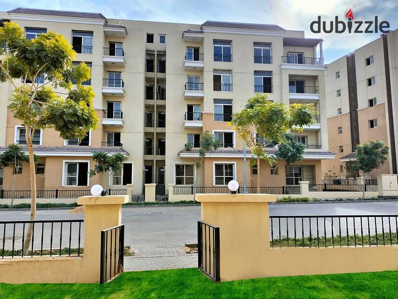 A nautical apartment with a private garden for sale in installments at a snapshot price in Mostaqbal City, along the Fifth Settlement, in front of Ma 6