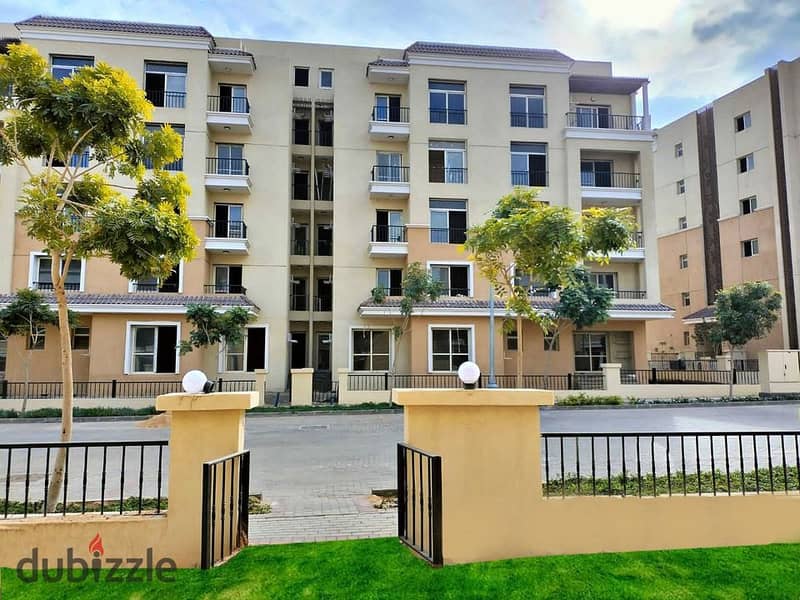 A nautical apartment with a private garden for sale in installments at a snapshot price in Mostaqbal City, along the Fifth Settlement, in front of Ma 7