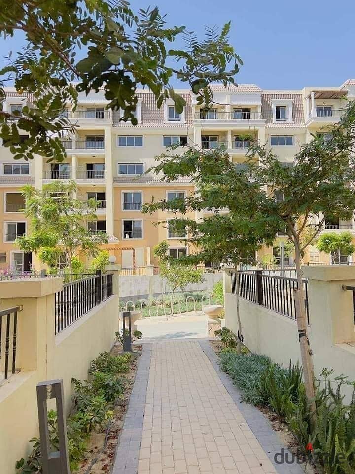 A nautical apartment with a private garden for sale in installments at a snapshot price in Mostaqbal City, along the Fifth Settlement, in front of Ma 8