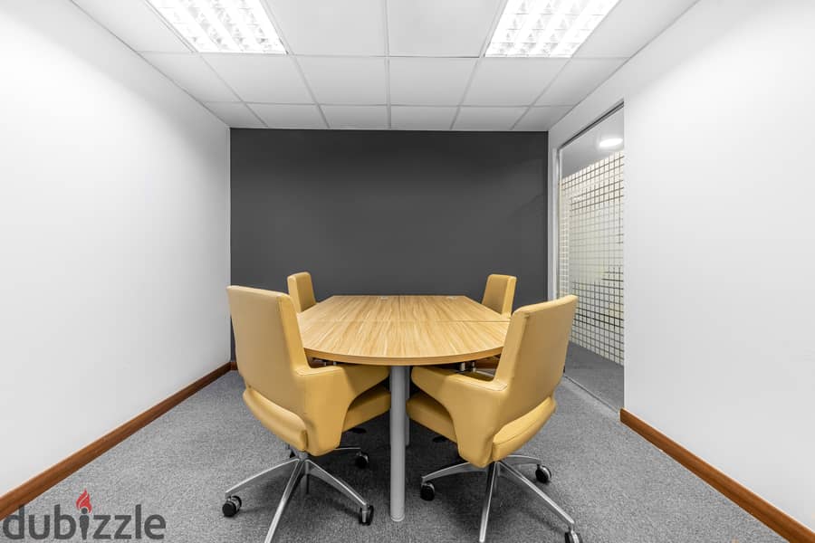 Open plan office space for 10 persons in Arkan Plaza 0