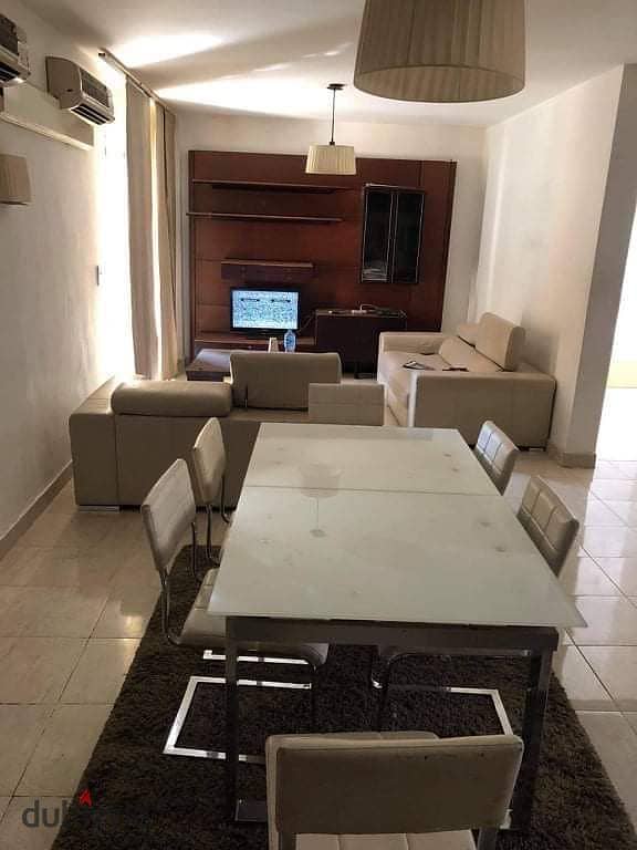 Double view apartment for sale with furniture and appliances in the most prestigious stages of Madinaty 2