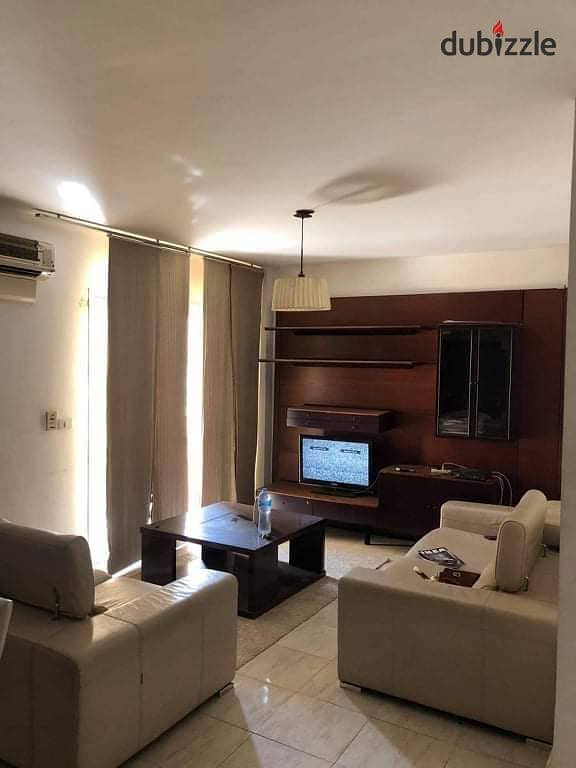 Double view apartment for sale with furniture and appliances in the most prestigious stages of Madinaty 5