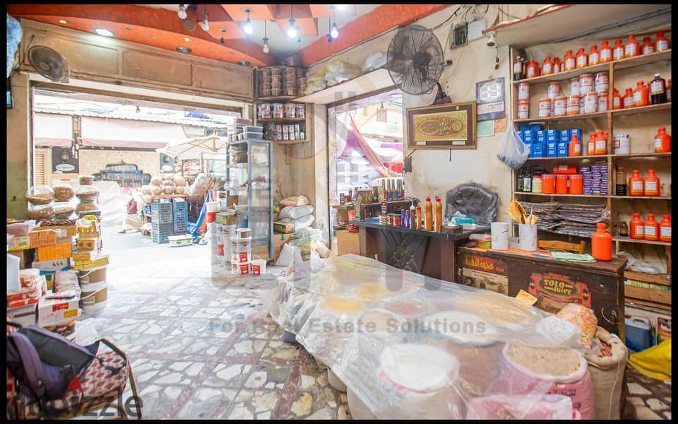 Shop for Sale + Basement 65 m El-Mansheya (A unique location within the market) 1