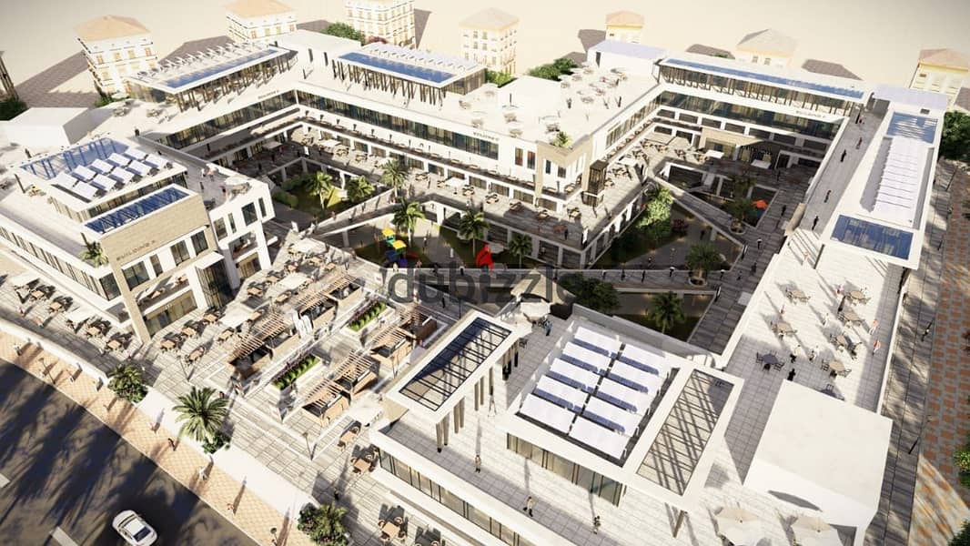 مكاتب للبيع بأكبر ميجا مول في حدايق اكتوبر THE ADDRESS MALL 3