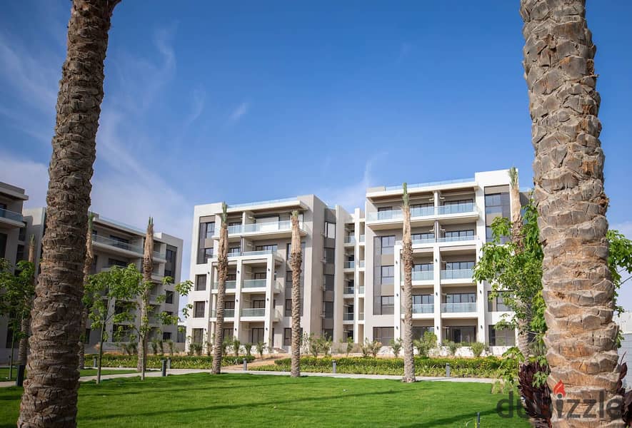 The Address East Apartment for sale, immediate receipt, fully finished, in Fifth Settlement, next to Palm Hills, in The Address East Compound 9