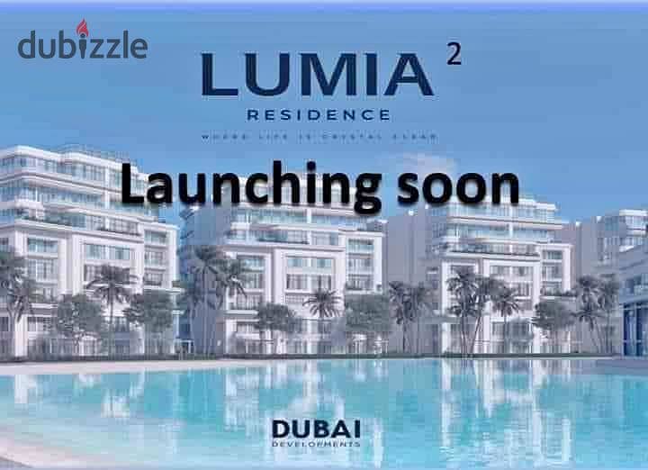 Apartments for sale at the lowest price in the Administrative Capital, installments over 9 years, in Lumia Lagoons Compound 7