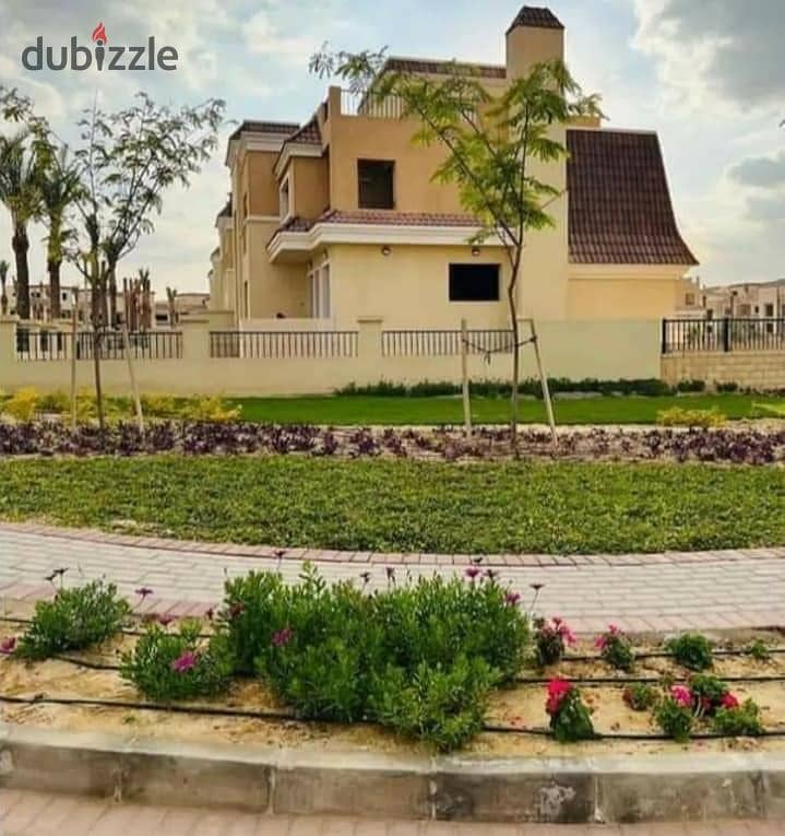 فيلا للبيع 240متر بكمبوند سراي علي طريق السويس بالقاهرة الجديدة - standalone villa for sale 240 m in sarai compound on suez road new cairo 4