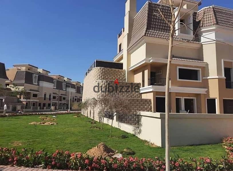 فيلا للبيع 240متر بكمبوند سراي علي طريق السويس بالقاهرة الجديدة - standalone villa for sale 240 m in sarai compound on suez road new cairo 7