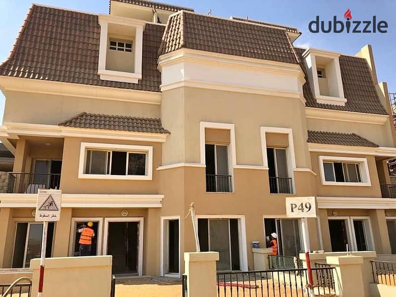 فيلا للبيع 240متر بكمبوند سراي علي طريق السويس بالقاهرة الجديدة - standalone villa for sale 240 m in sarai compound on suez road new cairo 9