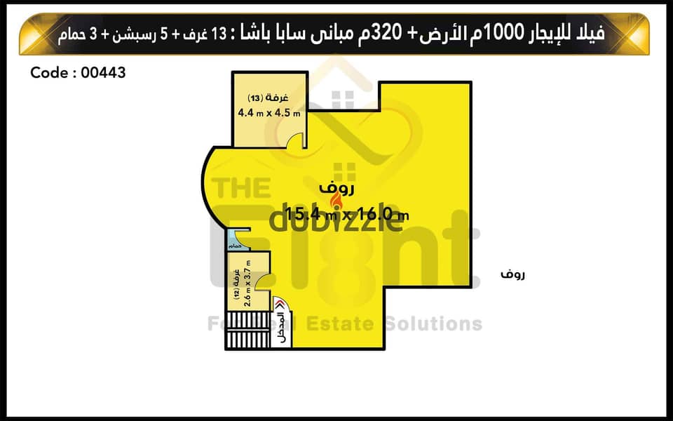 فيلا للإيجار 320 م مباني سابا باشا ( ش عبدالسلام عارف ) 5