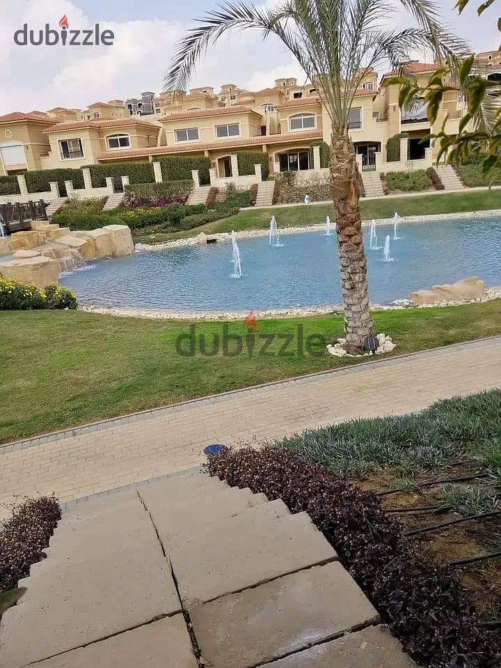 Villa 294m for sale with lowest price in Stone Park Fifth Settlement in installments 2