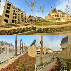 شقه للبيع بخصم 40% وتسهيلات فى الدفع فى كمبوند سراى القاهرة الجديده SARAI NEW CAIRO 0