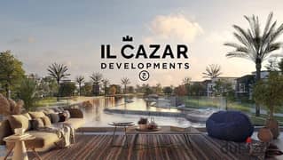 شقه غرفتين للبيع فى كمبوند كريك تاون التجمع الاول CREEK TOWN NEW CAIRO 0