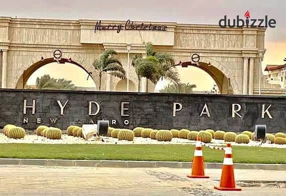 شقة للبيع 3غرف / بحري في كمبوند هايد بارك في التجمع الخامس - apartment for sale { landscape view } in hyde park in fifth settlement 4