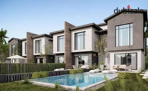 للبيع  Townhouse  في كمبوند Creek Town  بمقدم مليون و 800 الف و قسط على 6 سنين بدون فوائد