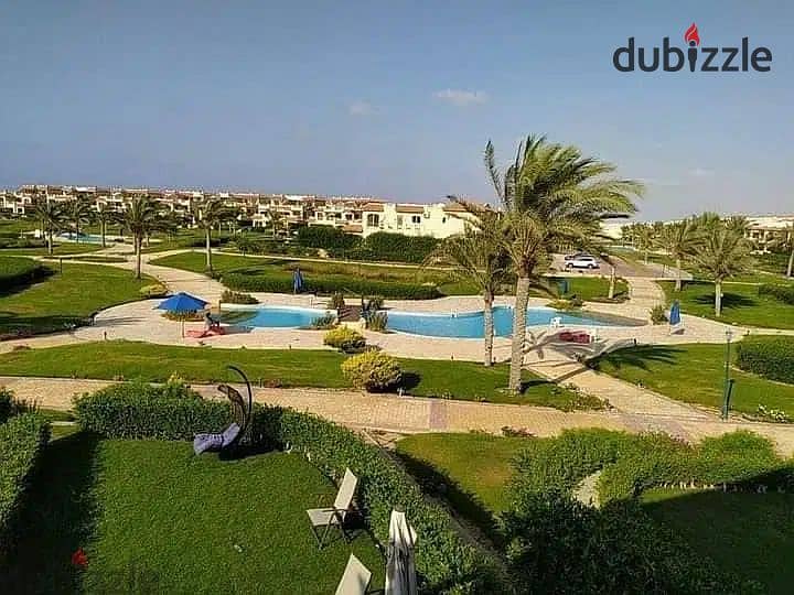 بنتهاوس فيو بحر شاليه 190م  للبيع في لافيستا توباز العين السخنه  Penthouse chalet for sale in La Vista Topaz Ain Sokhna Village 3