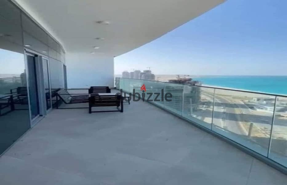 شقة للبيع الترا لوكس في مزارين العلمين الجديدة أمام فندق الماسة  Apartment For Sale fully finished Mazarine Alamine 3