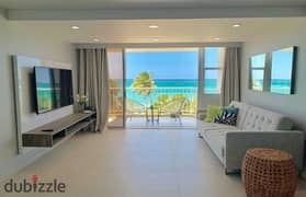 Chalet With garden sea View For Sale June Sodic North Coast شالية بجاردن متشطب للبيع ع البحر مباشرة الترا لوكس جون سوديك رأس الحكمة 0