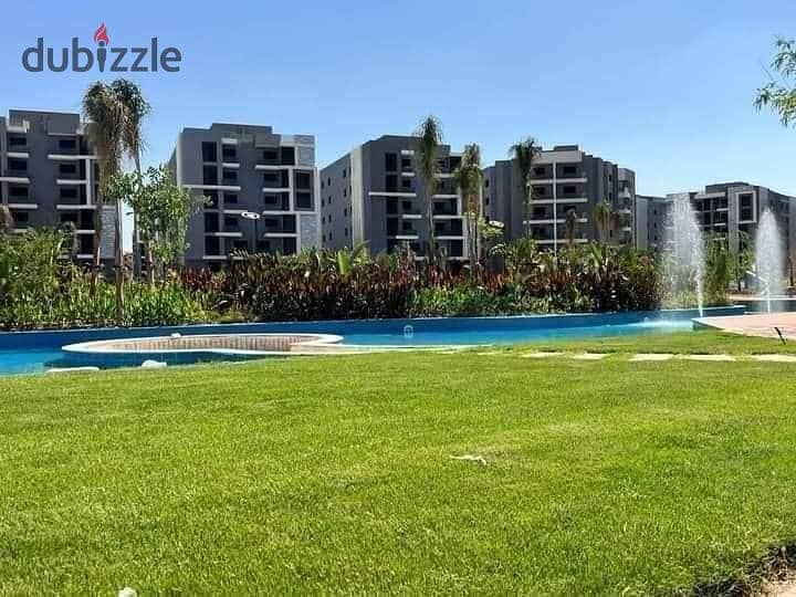 Apartment With Garden for Sale next to Zawail university شقة للبيع ارضي بجاردن استلام فوري علي الطريق السياحي الدولي بجوار جامعة زويل 2