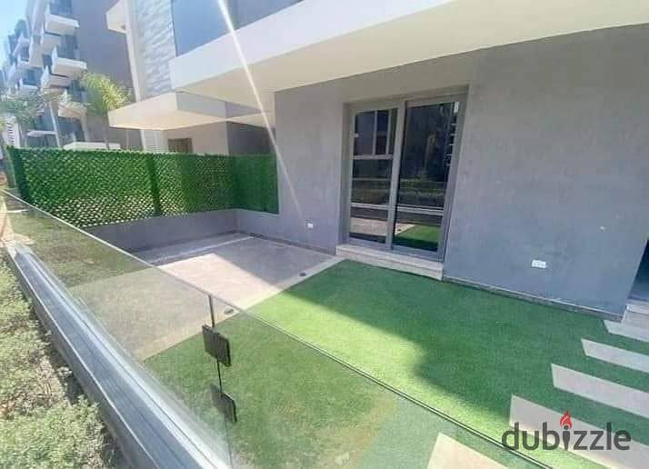 شقة للبيع ارضي بجاردن استلام فوري علي الطريق السياحي الدولي بجوار جامعة زويل Apartment With Garden for Sale next to Zawail university 3