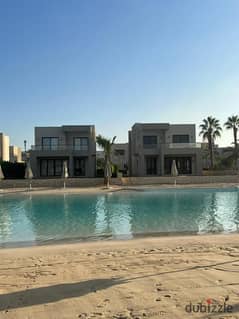 3 BRs Townhouse in Azha Sokhna Directly On Lagoon Lowest Price For Sale 0