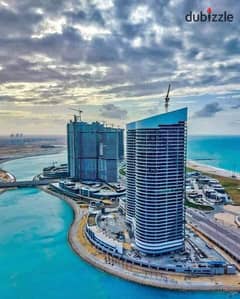 Appartment for sale 121m in North coast el alameen tower less than company price 0