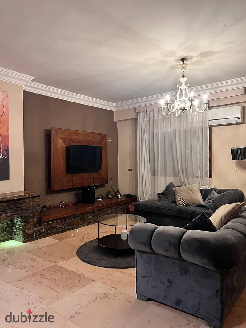 Duplex For sale 600+120 garden in - New Cairo- El Choueifat St. 26