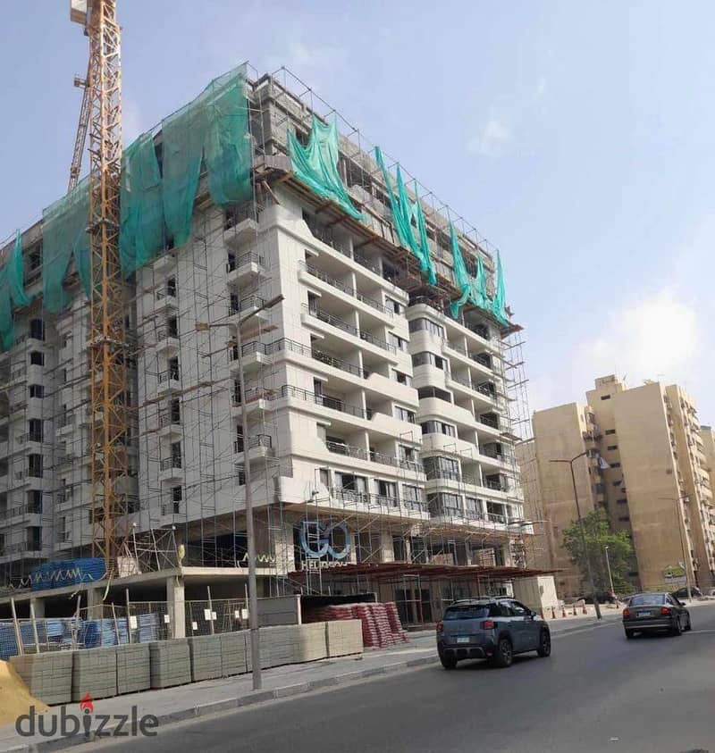 Apartment for sale, 3 rooms, immediate receipt, behind City Stars Mall in Nasr City, in GO Heliopolis Compound 10