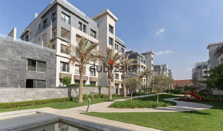 Appartment for sale 190m innew cairo trio gardens compound open view 0