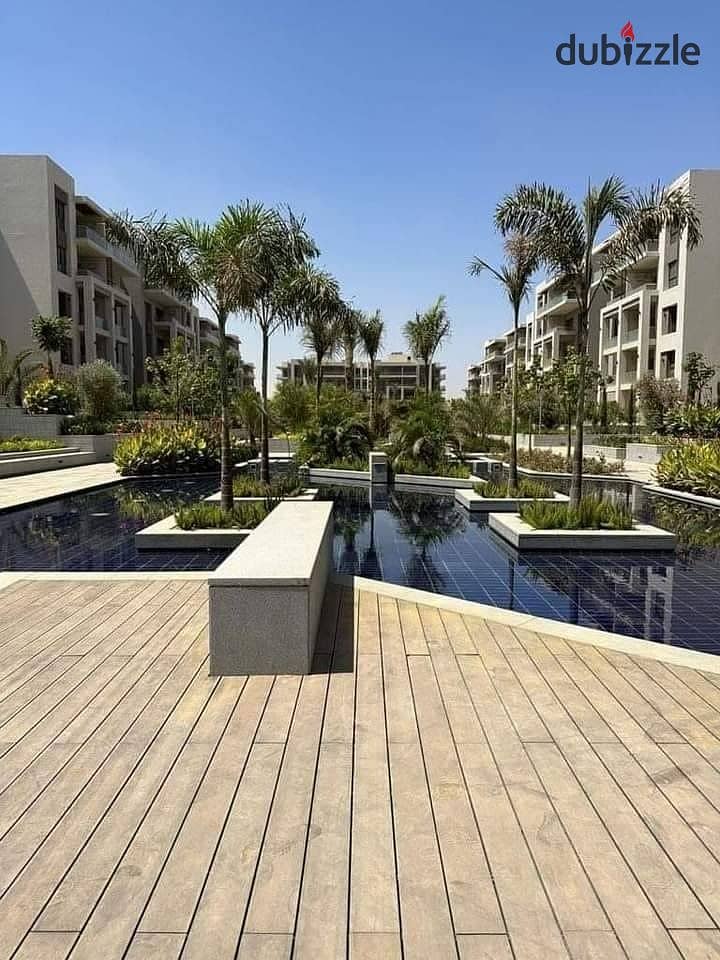 Apartment for sale, 167 meters, immediate receipt, fully finished, with a view, in the Fifth Settlement, next to Palm Hills, in The Address easts 1