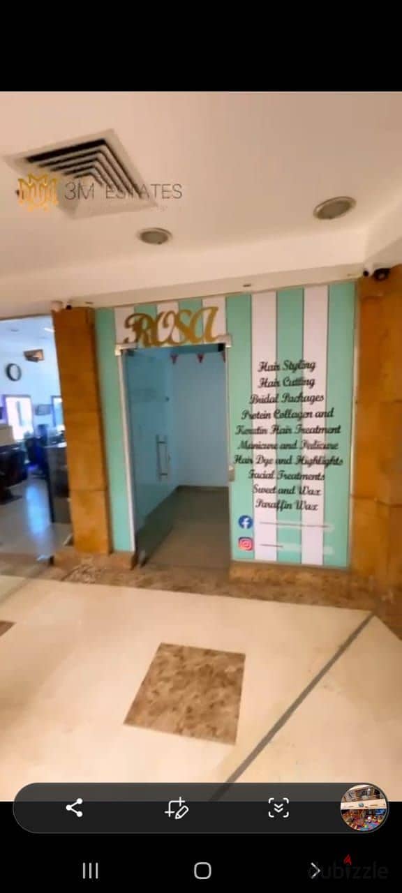 Shop For sale,58m in Akhnaton St. 4