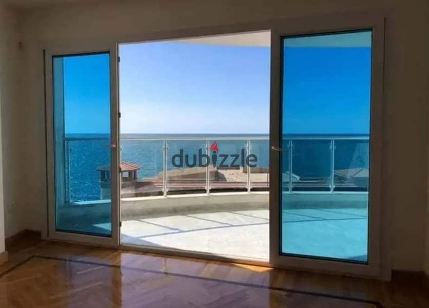 بمقدم 700 الف امتلك شاليه ارضي بجاردن متشطب (جاهز للمعاينه) مزارين العلمين الجديدة  - Chalet ground + garden sea view & fully finished (Ready to show) 4