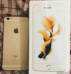 iphone 6s plus gold with box