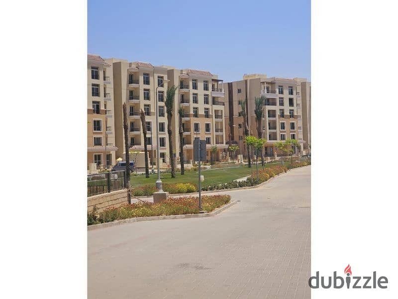 Your ideal apartment in the heart of New Cairo!  In Sarai Compound in Mostakbal City, an apartment with an area of ​​113m 22