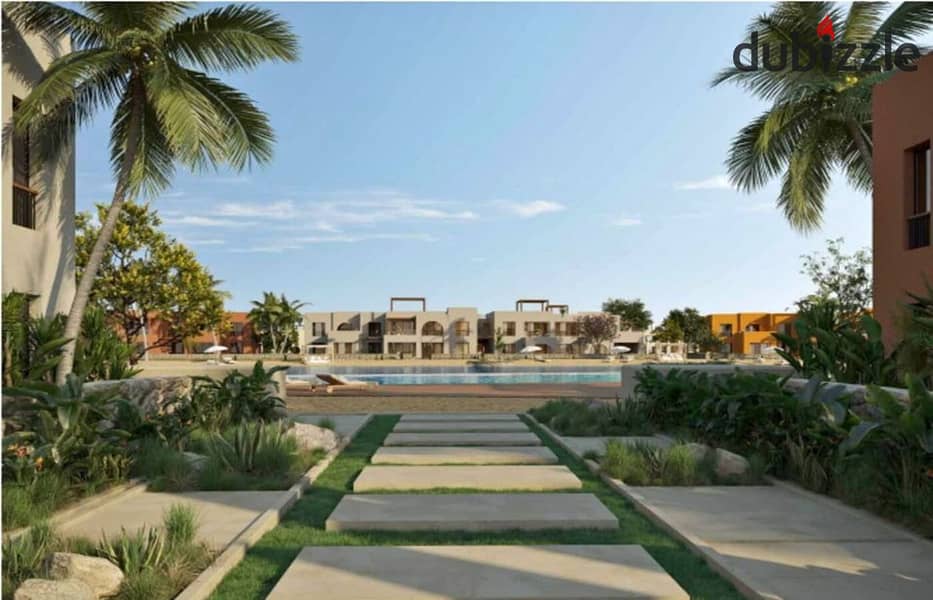 Shot of chalet for sale ground Hurghada Makadi Height Orascom 9