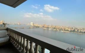 شقة على النيل مباشرا جاهزة للمعاينه (تشطيب كامل بالفرش والتكيفات) كورنيش المعادي-Luxury Apartment Fully Nile View Ready to show furnished +AC's ,Maadi 0