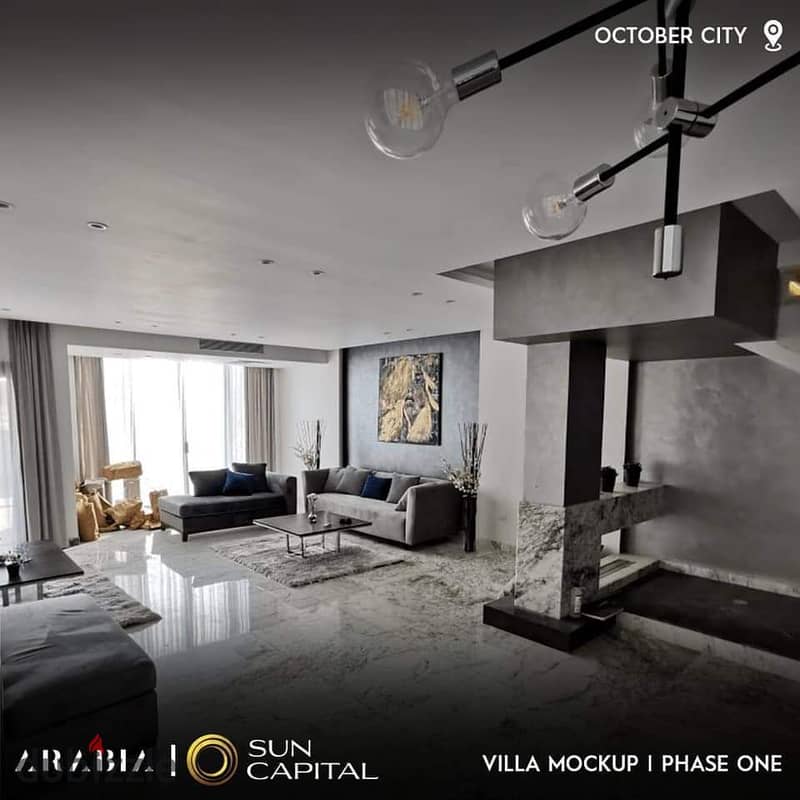 للبيع شقه استلام فوري بنصف ثمنها فى كمبوند صن كابيتال في اكتوبر - For sale apartment with immediate receipt at half price in Sun Capital Compound in O 6