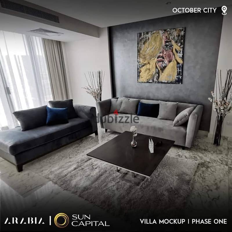 للبيع شقه استلام فوري بنصف ثمنها فى كمبوند صن كابيتال في اكتوبر - For sale apartment with immediate receipt at half price in Sun Capital Compound in O 8