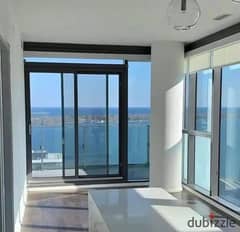 شالية بنوراما سي فيو من كل الغرف متشطب بالتكيفات ( قسط على 10 سنين ) - Panorama Sea view chalet ( all rooms sea view) finished + AC'S , Alamein Towers 0