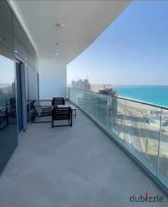 Apartment with old price fully finished sea view ready to move with installments over 10 years in downtown Al Alamein 0