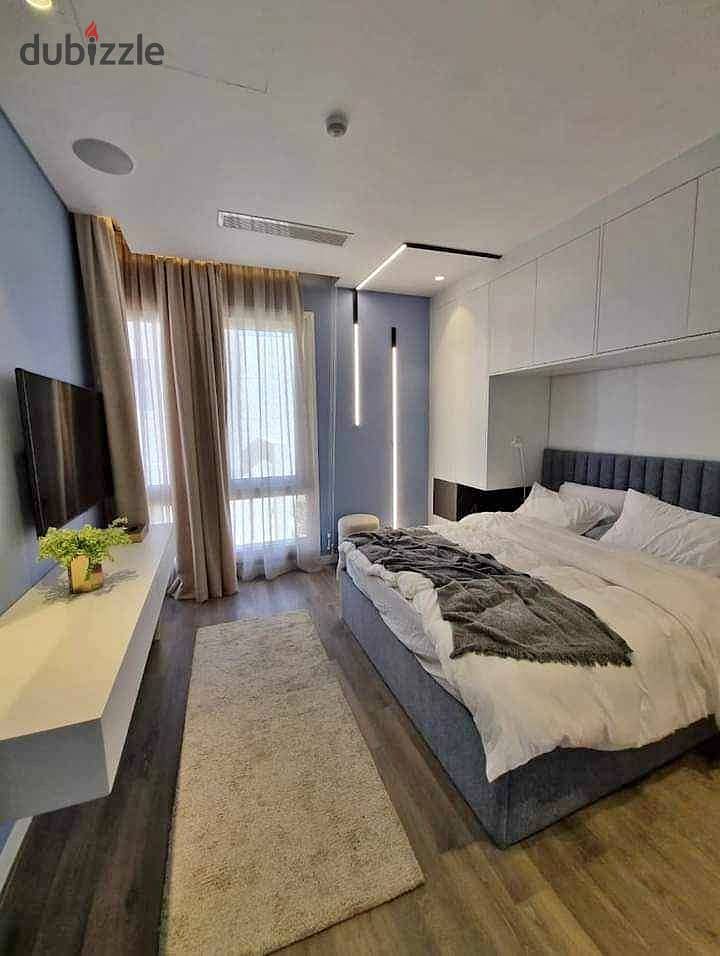 Apartment ready to move finished badya palm hills شقة استلام فوري تشطيب كامل بادية بالم هيلز زايد 7