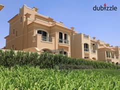 villa ready for showing by installments open view فيلا علي المفتاح في اخر التجمع فيو مفتوح بالتقسيط