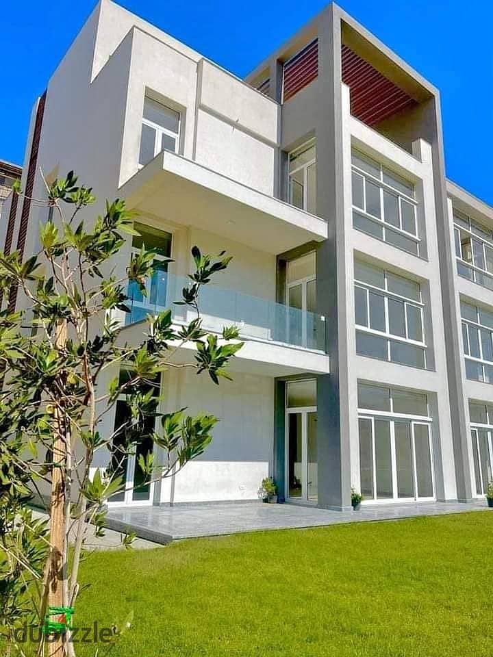 فيلا للبيع تشطيب كامل تري البحر امام ابراج العلمين/Villa for sale finished sea view alamein towers 2